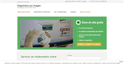 Desktop Screenshot of online.diagnosticoradiologico.com